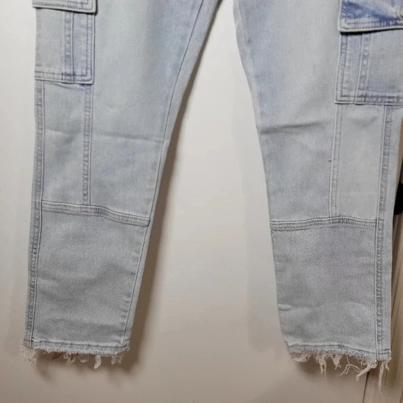 KanCan Felicity High Rise Slim Straight Leg Cargo Utility Gorpcore Pants 27 NWT - Picture 2 of 7